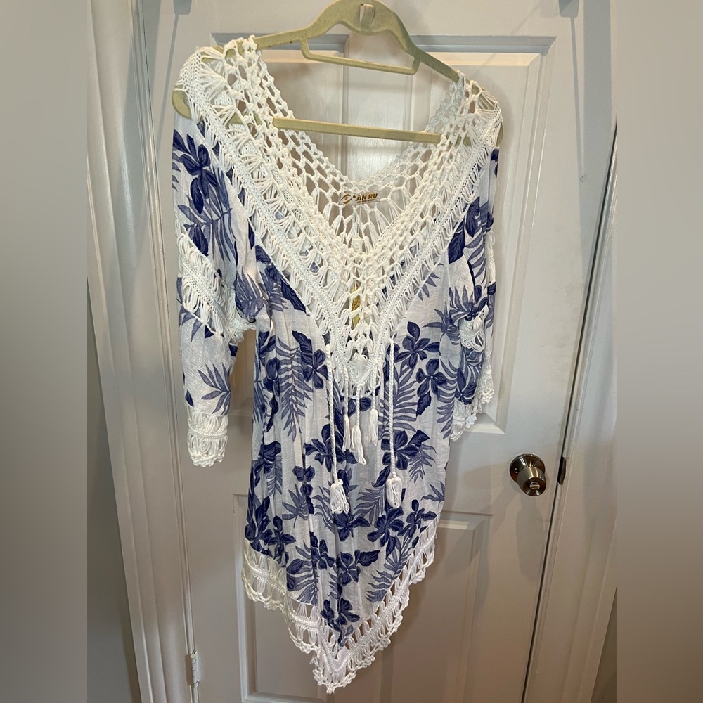 Crocheted cover up